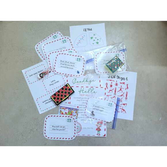 Elf Accessories Ideas 18 Days Of Christmas Fun With Elf Magic Kit Elf Activities - Picture 2 of 4